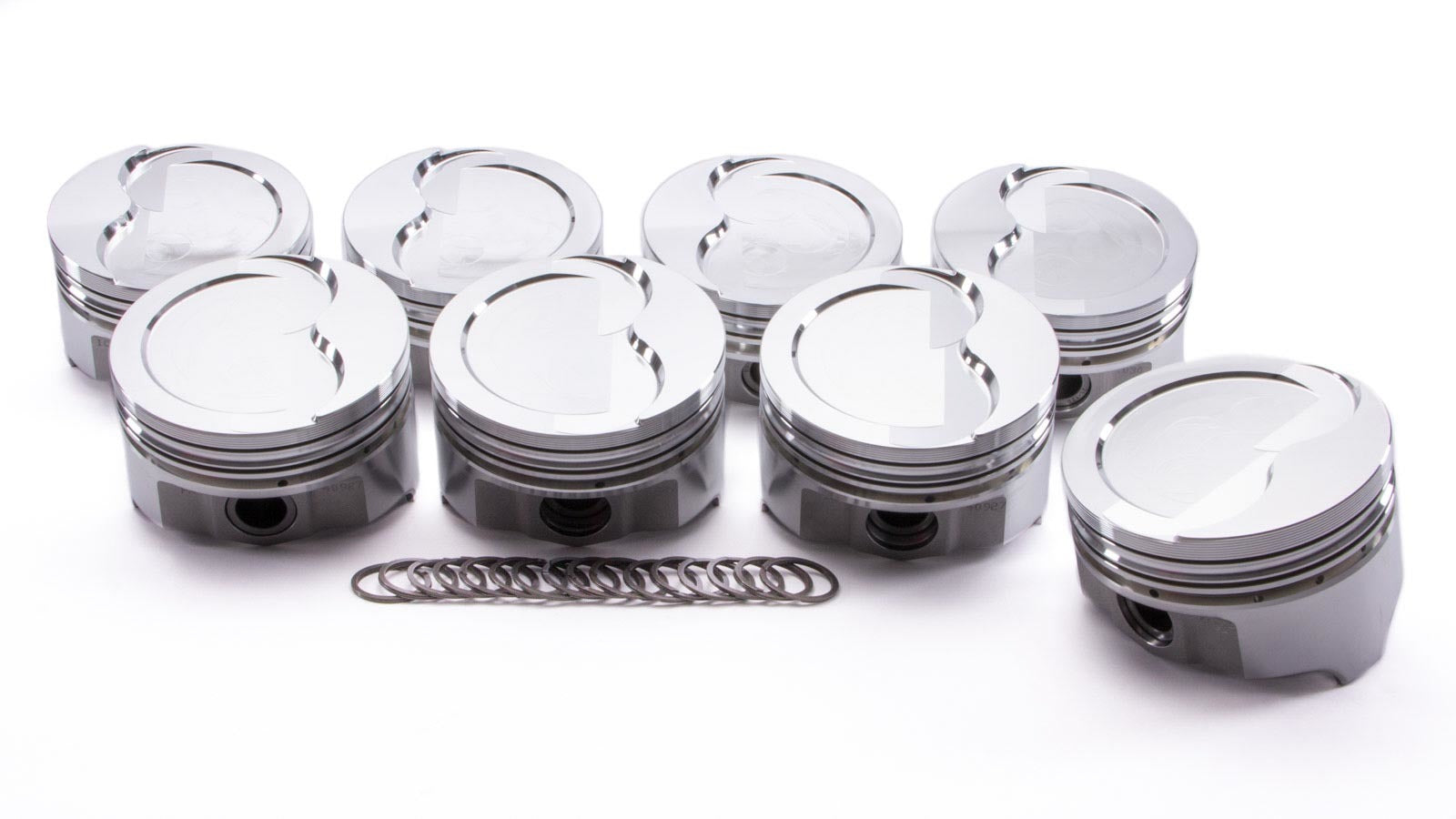 ICON PISTONS Olds 455 Forged D-Cup Piston Set 4.156 -25cc ICON PISTONS