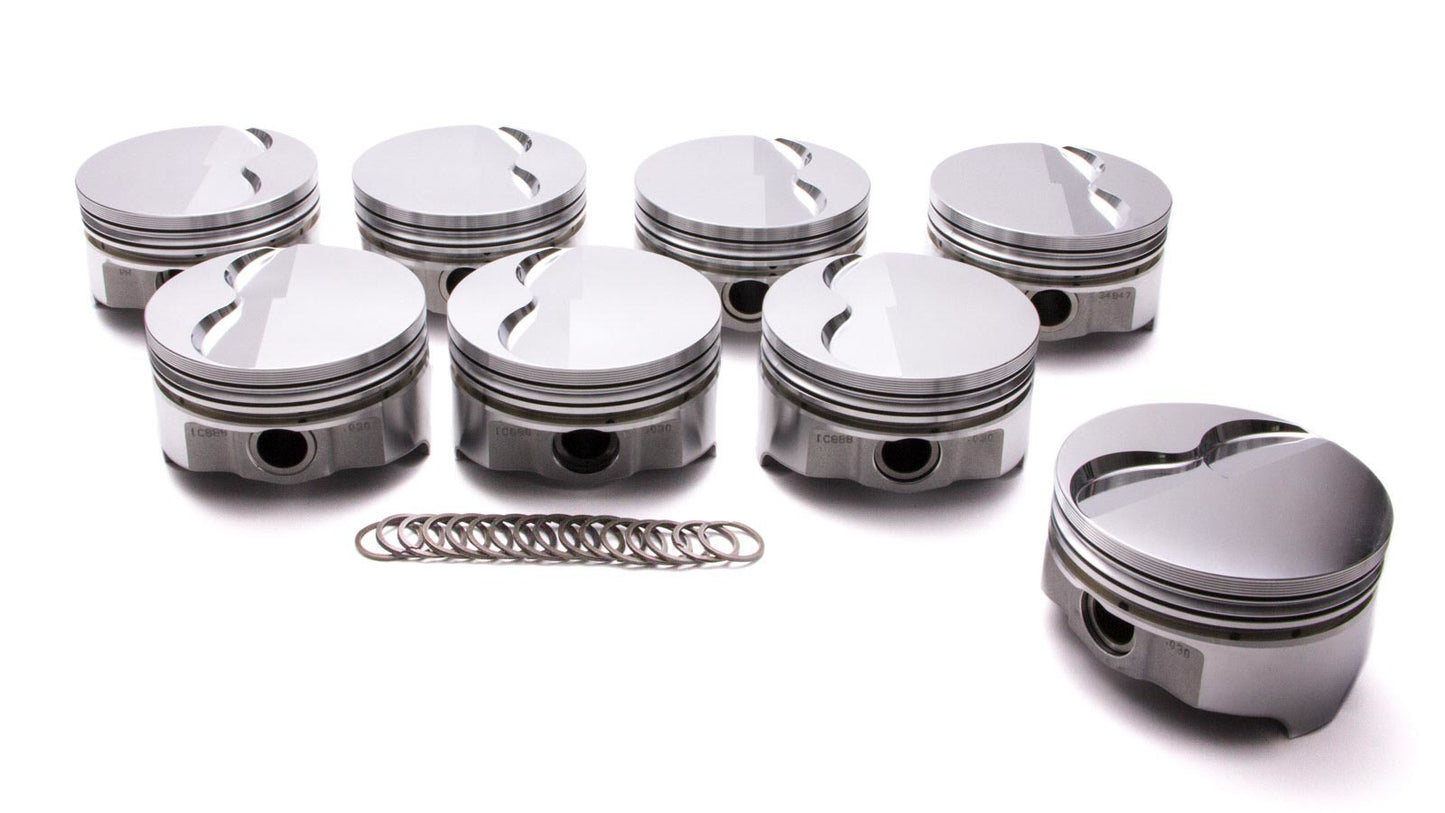 ICON PISTONS Pontiac 455 Forged F/T Piston Set 4.180 -5.5cc ICON PISTONS