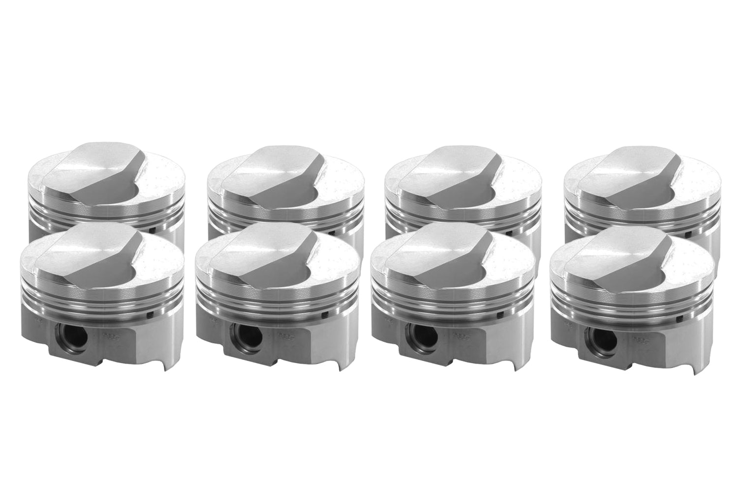 ICON PISTONS BBC FHR Domed Piston Set 4.280 Bore +18.3cc ICON PISTONS