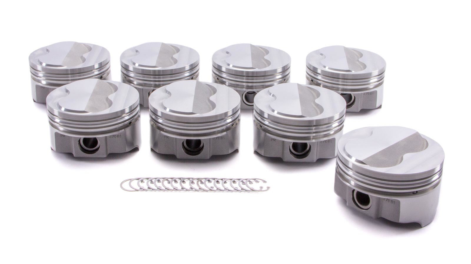 SBC FHR Domed Piston Set 4.030 Bore +6cc ICON PISTONS