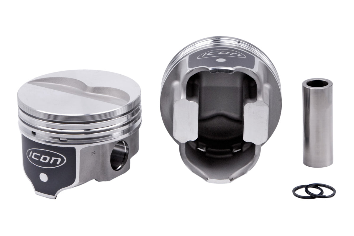 ICON PISTONS BBM FHR Forged Piston Set 4.350 Bore -5.6cc ICON PISTONS