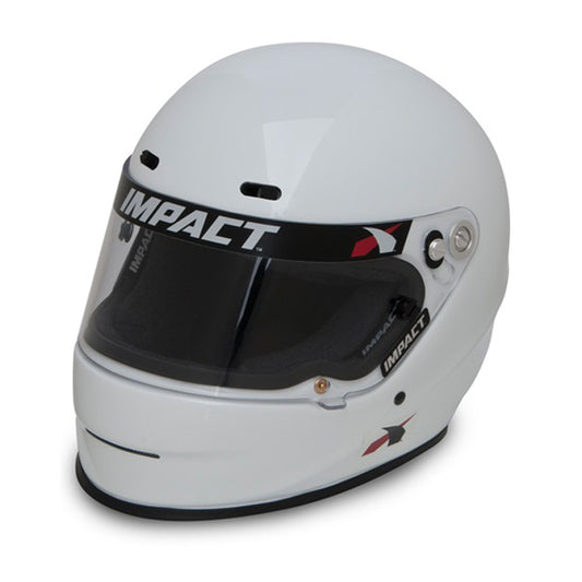 IMPACT RACING Helmet 1320 Large White SA2020 IMPACT RACING