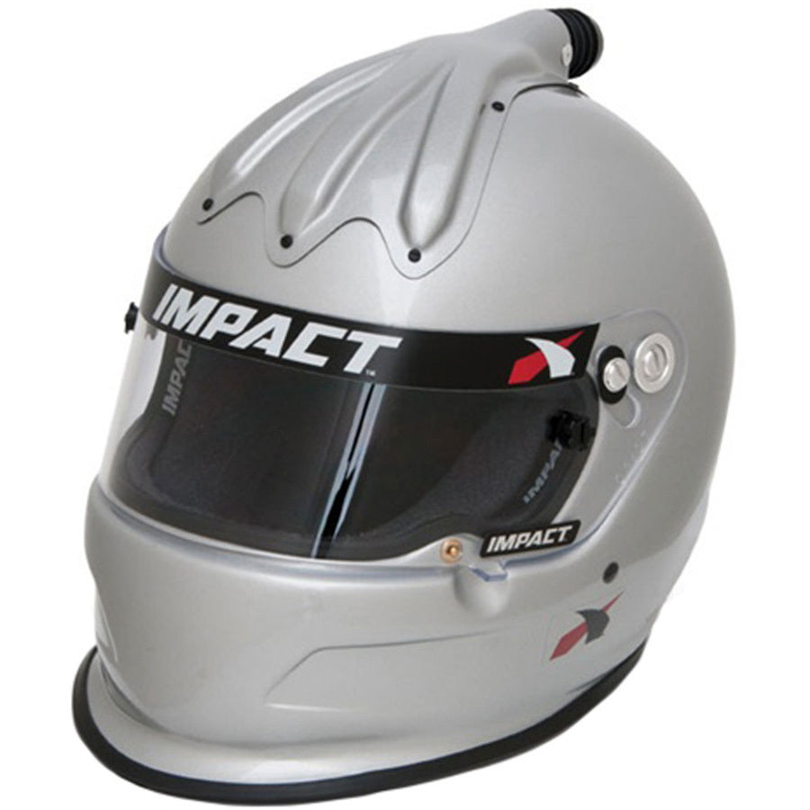 IMPACT RACING Helmet Super Charger Medium Silver SA2020 IMPACT RACING