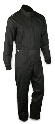 IMPACT RACING SUIT 1pc PADDOCK LARGE BLACK IMPACT RACING