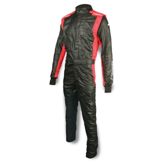 IMPACT RACING Suit  Racer Small Black/Red IMPACT RACING