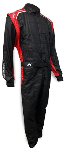 IMPACT RACING Suit Racer 2.0  1pc Medium  Black/Red IMPACT RACING