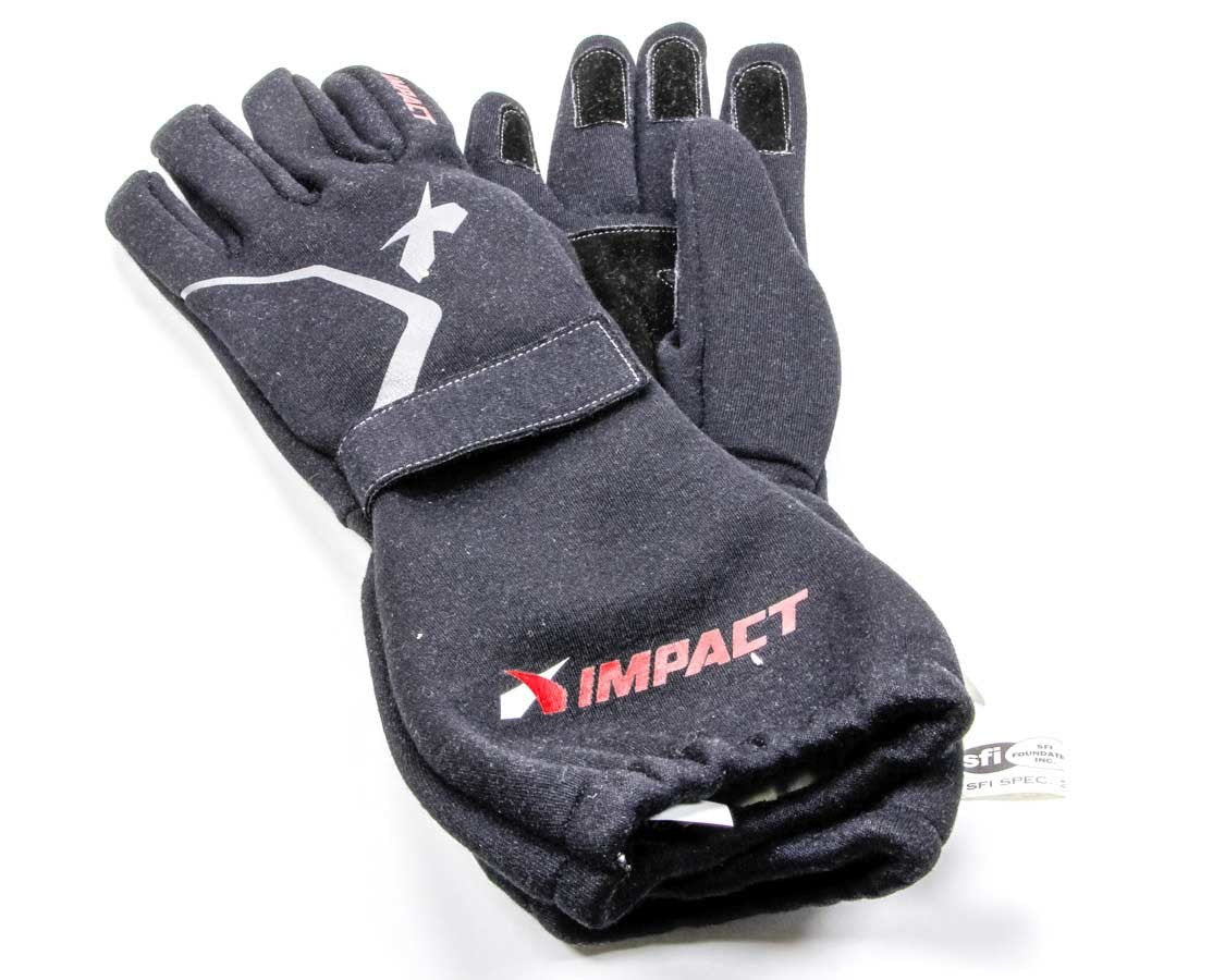 IMPACT RACING Redline Glove Large Black IMPACT RACING