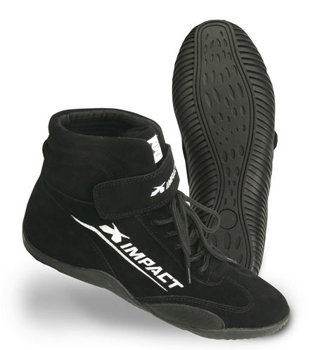 IMPACT RACING Shoe Axis Black 8.5 SFI3.3/5 IMPACT RACING