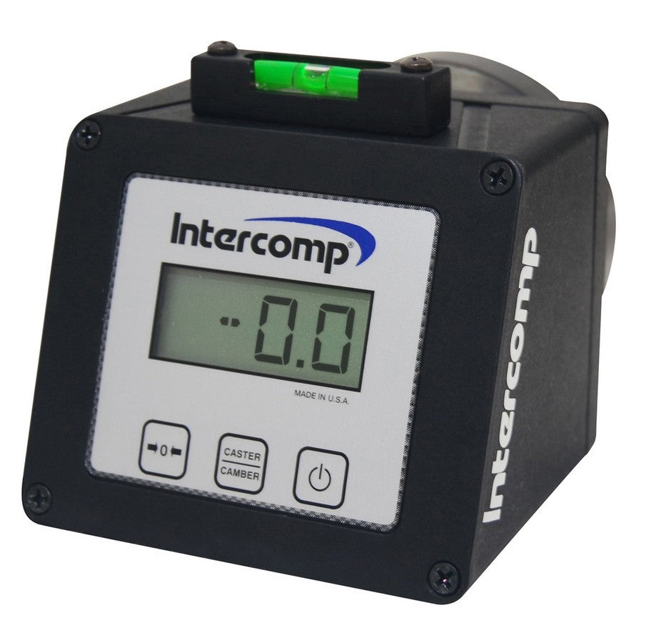 INTERCOMP Digital Caster/Camber Gauge w/Mag Adapt & Case INTERCOMP