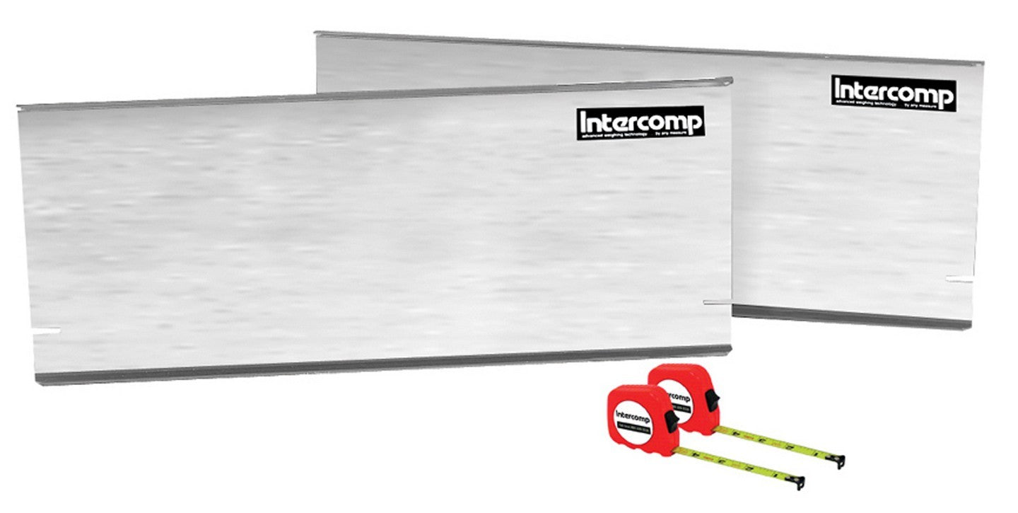 INTERCOMP Aluminum Toe-In Plates INTERCOMP