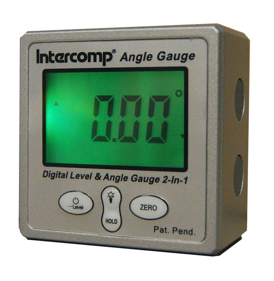 INTERCOMP Digital Angle Gauge w/Magnetic Base INTERCOMP