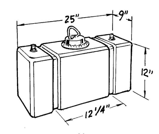 JAZ 10-Gallon C/T Fuel Cell JAZ