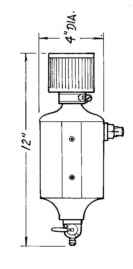 JAZ Black Breather Tank AN-6 JAZ