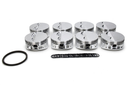 JE PISTONS SBC Flat Top Piston Set JE PISTONS