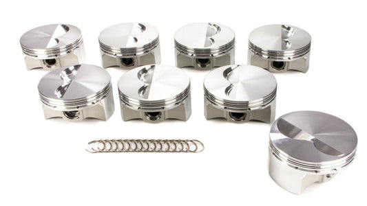 JE PISTONS SBC Flat Top Piston Set 4.035 Bore -5cc JE PISTONS