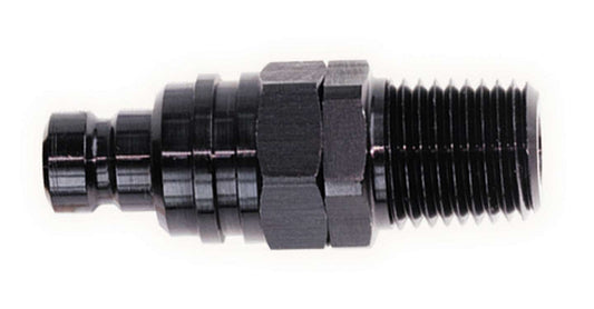 JIFFY-TITE Q/R Male 1/8in NPT Plug Black JIFFY-TITE