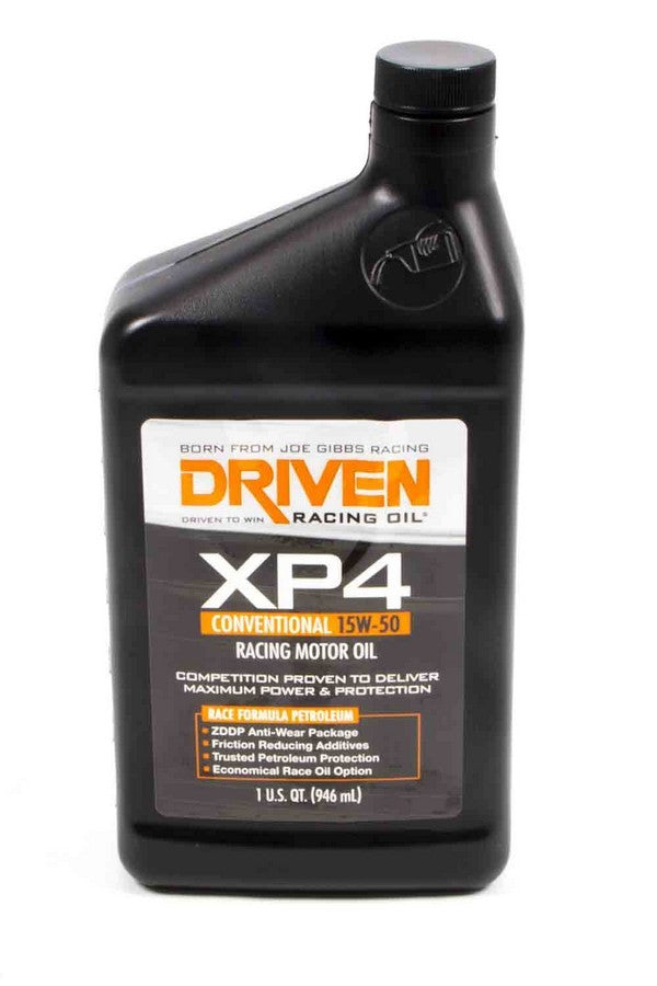 DRIVEN RACING OIL XP4 15w50 Petroleum Oil 1 Qt Bottle DRIVEN RACING OIL