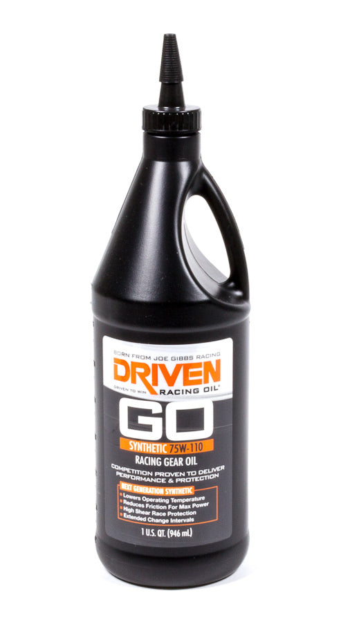 DRIVEN RACING OIL Gear Oil 75w110 Synthtc 1 Qt Bottle DRIVEN RACING OIL