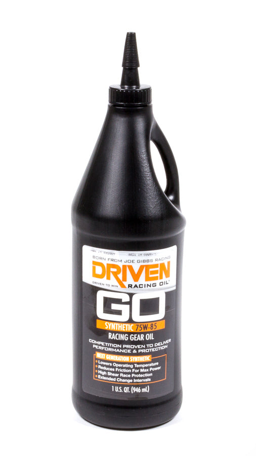 DRIVEN RACING OIL Racing Gear Oil 75w85  1 Qt Bottle Synthetic DRIVEN RACING OIL