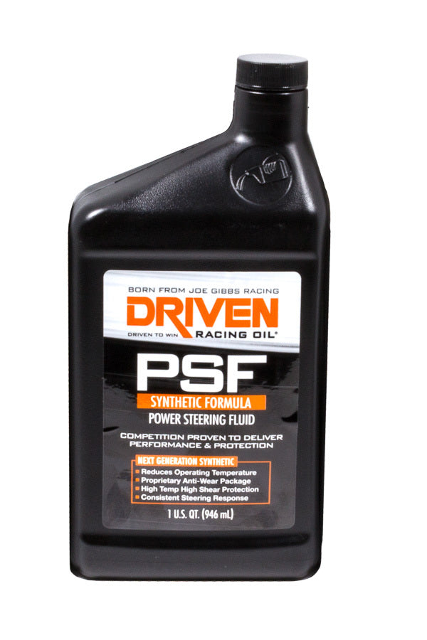 DRIVEN RACING OIL Power Steering Fluid PSF Synthetic 1 Qt Bottle DRIVEN RACING OIL