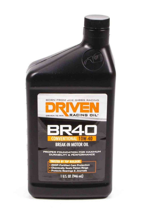 DRIVEN RACING OIL BR40 10w40 Petroleum Oil 1 Qt. Break In Oil DRIVEN RACING OIL