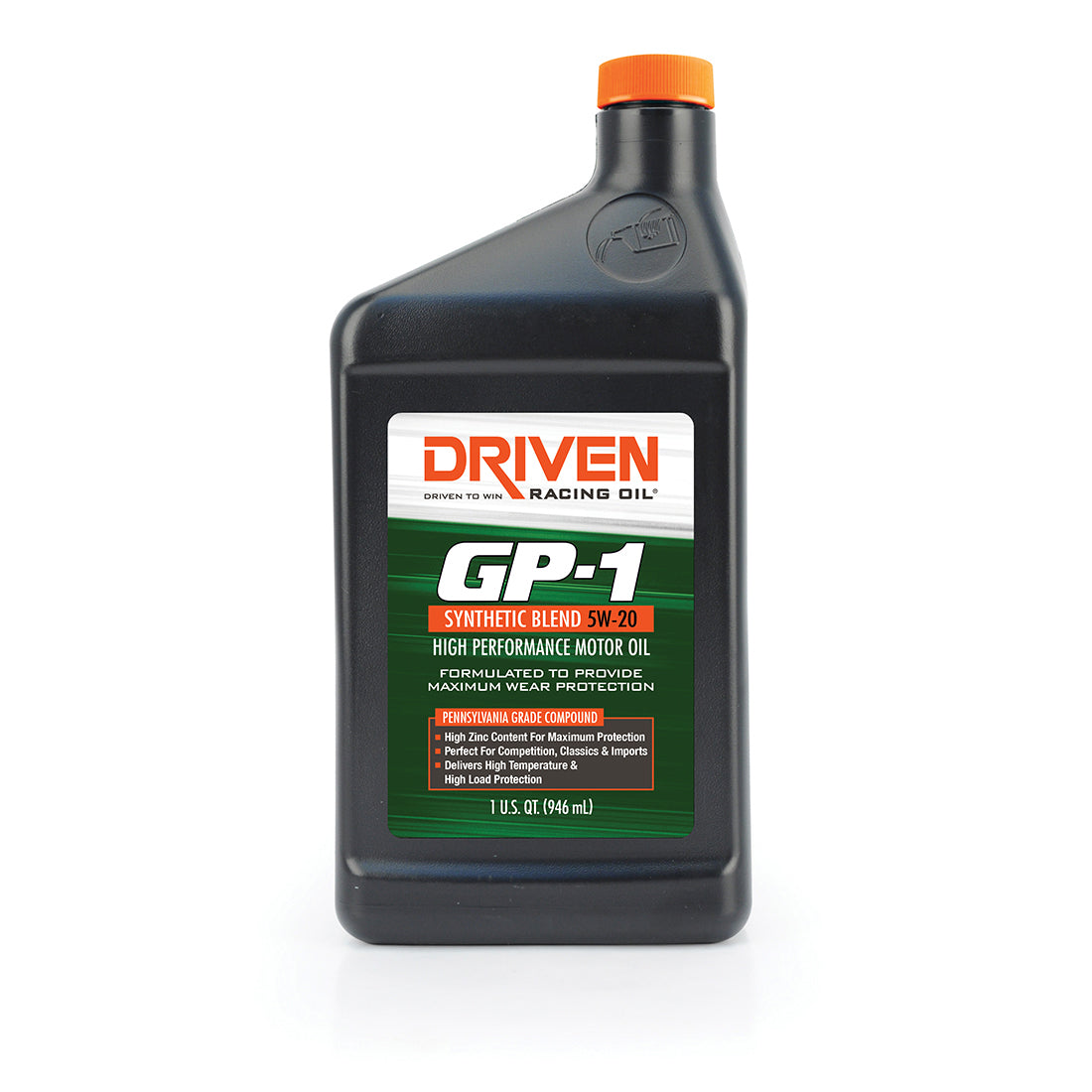 DRIVEN RACING OIL GP-1 Semi-Synthetic 5w20 1 Quart DRIVEN RACING OIL