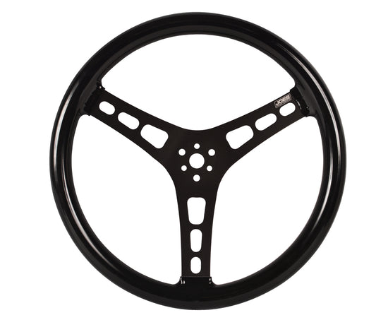 JOES RACING PRODUCTS Steering Wheel 13in Alum Dished Rubber Coated JOES RACING PRODUCTS