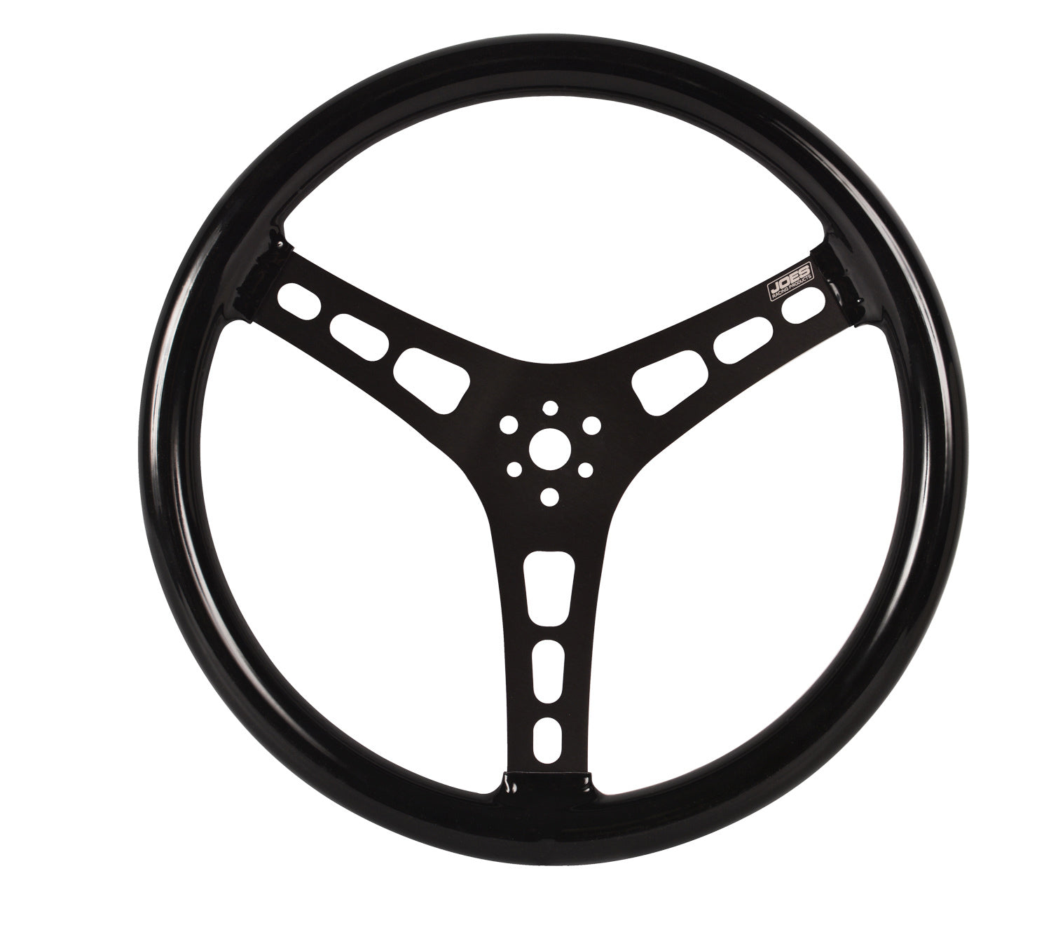 JOES RACING PRODUCTS Steering Wheel 15in Flat Rubber Coated w/ Black JOES RACING PRODUCTS