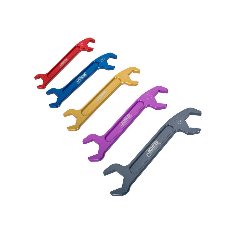 JOES RACING PRODUCTS Aluminum Wrench Set Double Ended 6an-16an JOES RACING PRODUCTS