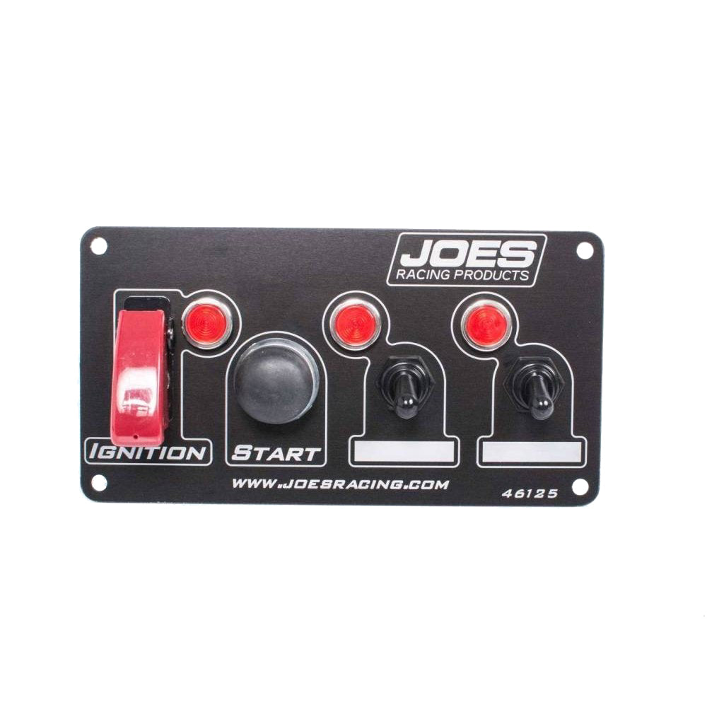 JOES RACING PRODUCTS Switch Panel Ing/Start w/2 Acc Switches JOES RACING PRODUCTS