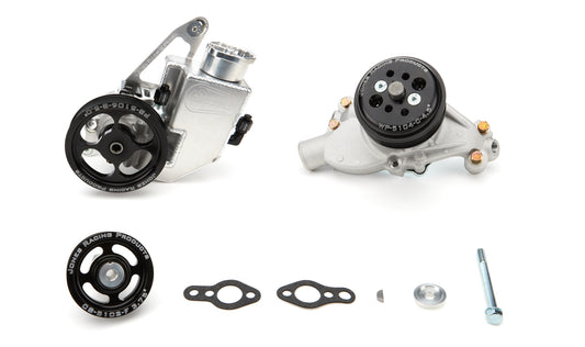 JONES RACING PRODUCTS Serpentine Drive Kit SBC W/P/S & W/P 7500rpm JONES RACING PRODUCTS