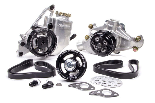 JONES RACING PRODUCTS Serpentine Drive Kit - SBC w/P/S & W/P JONES RACING PRODUCTS