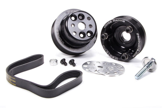 JONES RACING PRODUCTS Serpentine Water Pump Drive Kit SBC Crate Engn JONES RACING PRODUCTS