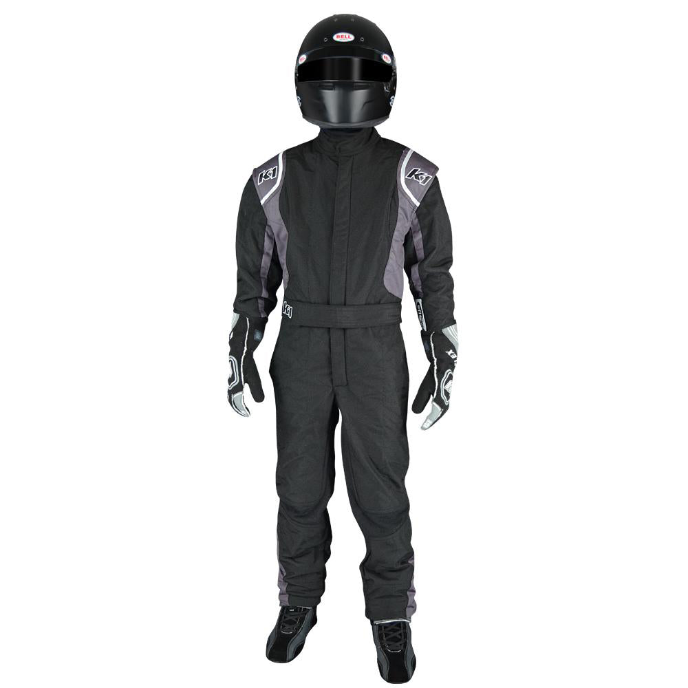 K1 RACEGEAR Suit Precision II Black / Gray XX-Small Youth K1 RACEGEAR