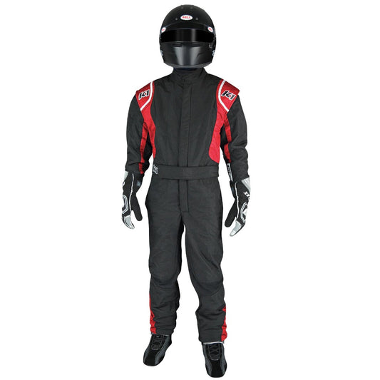 K1 RACEGEAR Suit Precision II 2X- Small Black/Red K1 RACEGEAR