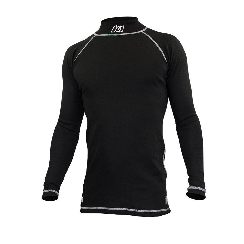 K1 RACEGEAR Undershirt Flex Black Large K1 RACEGEAR