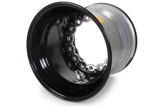 KEIZER ALUMINUM WHEELS, INC. 15x14 5in BS Wide 5 Blk Inner B/L Modular KEIZER ALUMINUM WHEELS, INC.