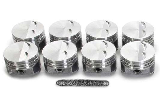 KB PERFORMANCE PISTONS SBC Flat Top Piston Set 4.060 Bore -7cc KB PERFORMANCE PISTONS