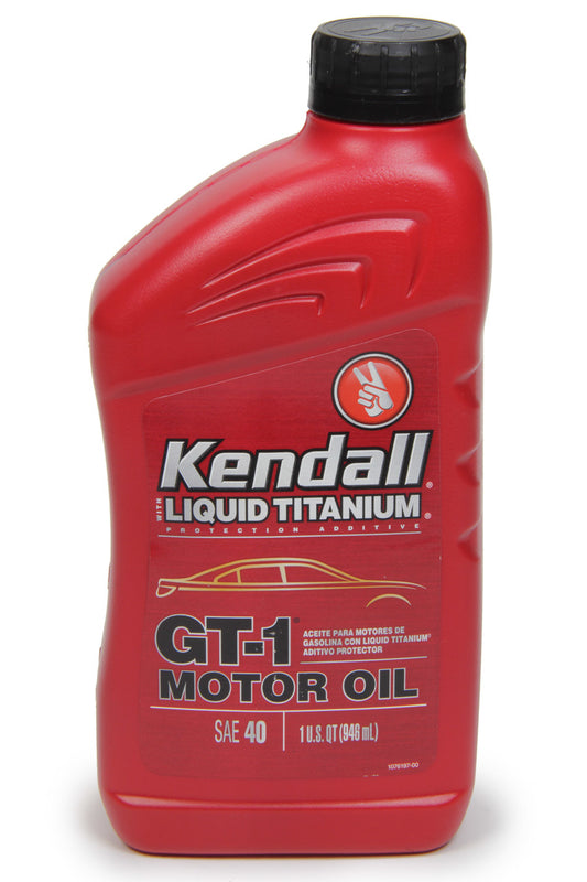 KENDALL OIL Kendall 40w Gt-1 Hi Perf Oil 1qt KENDALL OIL