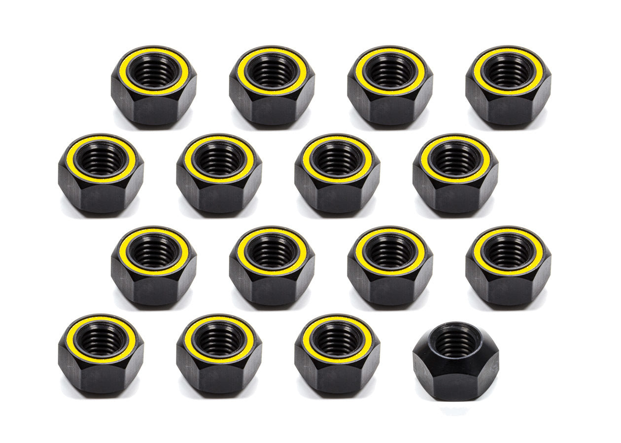 KLUHSMAN RACING PRODUCTS Lugnut 20Pk 5/8-11 Alum Refl Yellow KLUHSMAN RACING PRODUCTS