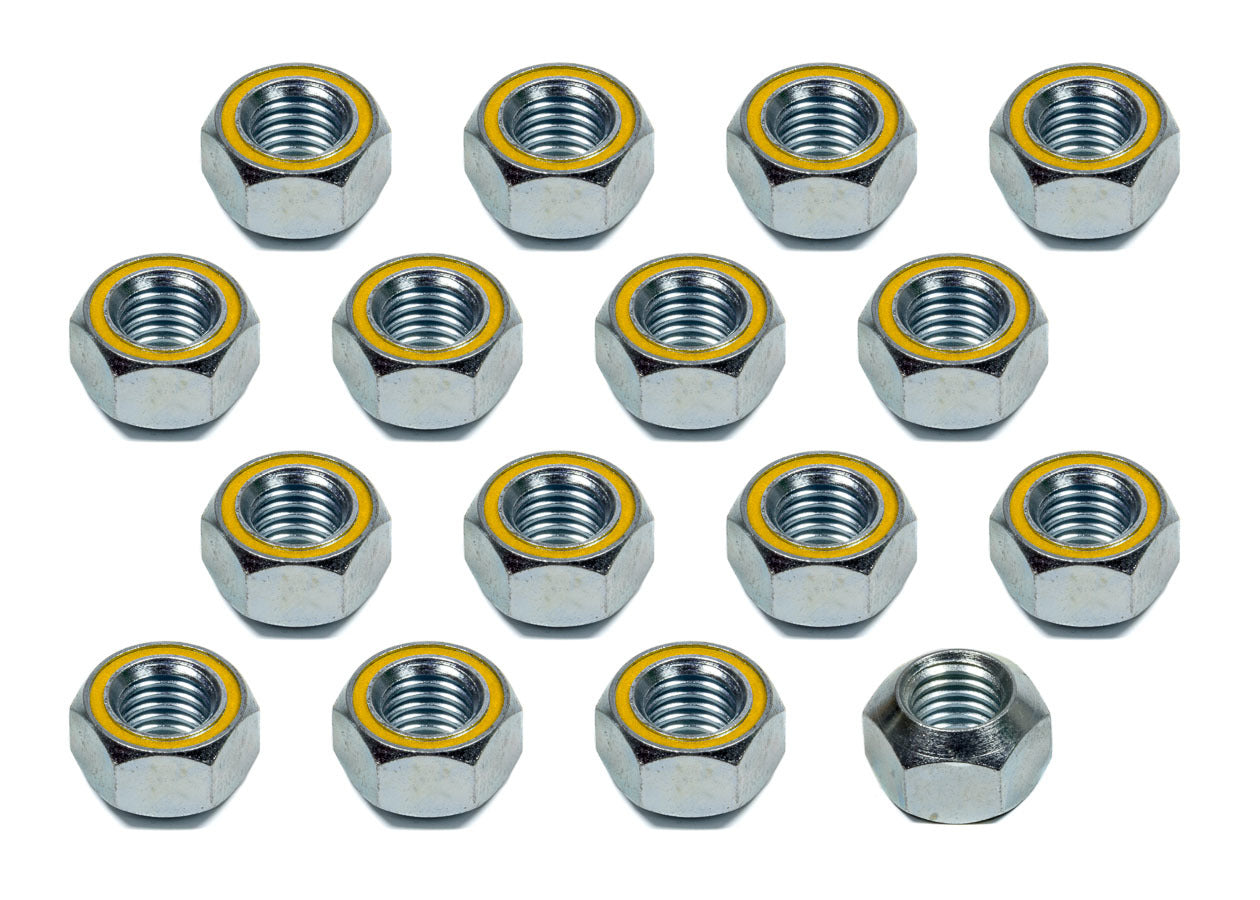 KLUHSMAN RACING PRODUCTS Lug Nut 20pk 5/8-11 Steel Refl. Yellow KLUHSMAN RACING PRODUCTS