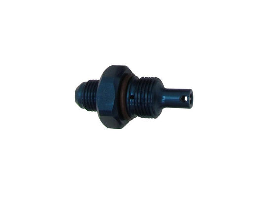 Alum Flow Valve -6AN Male ID - 6 KRC POWER STEERING