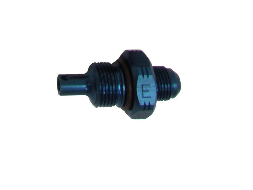 Alum Flow Valve -6an Male ID - E KRC POWER STEERING