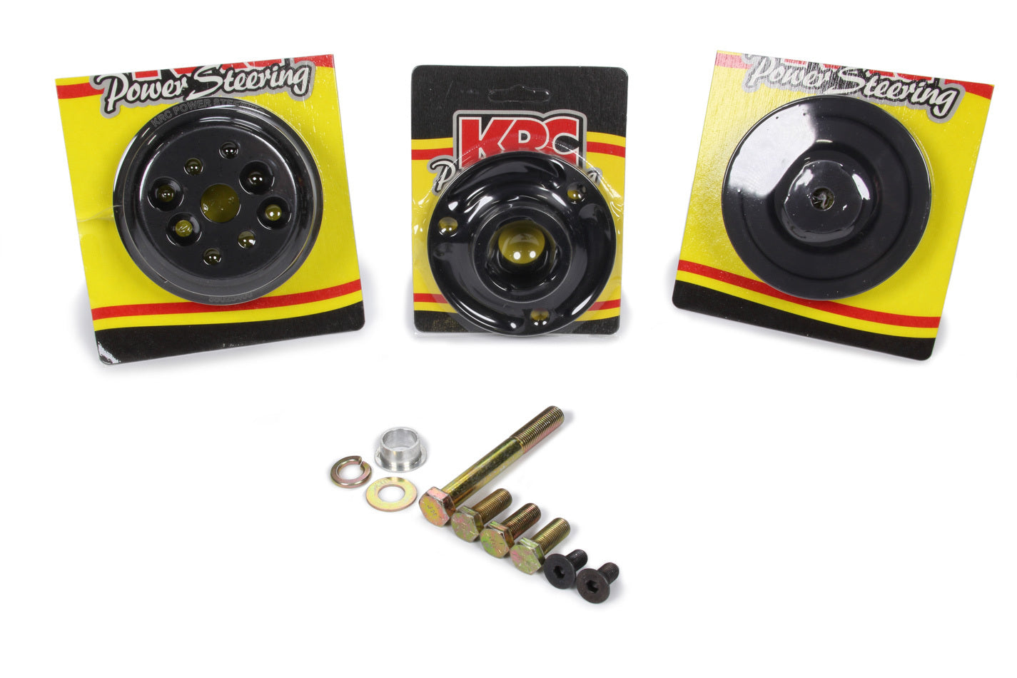 KRC POWER STEERING Pro Series Serpentine Pulley Kit 1:1 KRC POWER STEERING