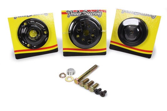 KRC POWER STEERING Pro Series Serpentine Pulley Kit 15% KRC POWER STEERING