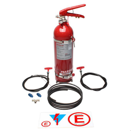 LIFELINE USA Fire Supression Club System Zero 2000 2.25kg LIFELINE USA