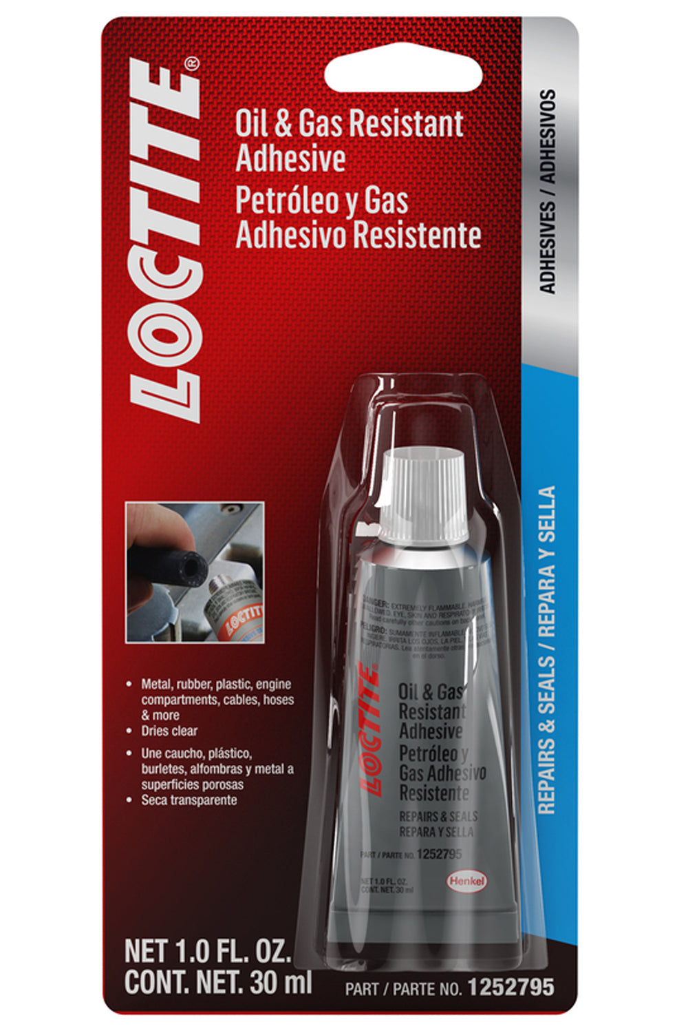 LOCTITE Oil & Gas Resistant Adhe sive 30ml Tube LOCTITE