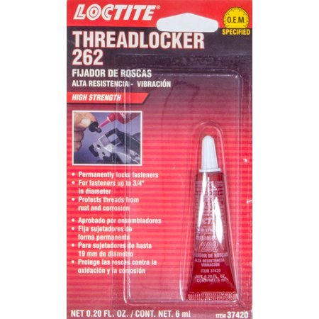 LOCTITE Threadlocker 262 Red 6ml/.20oz LOCTITE