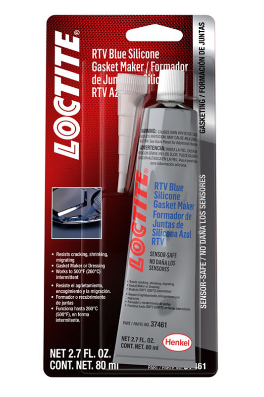 LOCTITE RTV Blue Silicone Sensor Safe 80ml/2.7oz LOCTITE