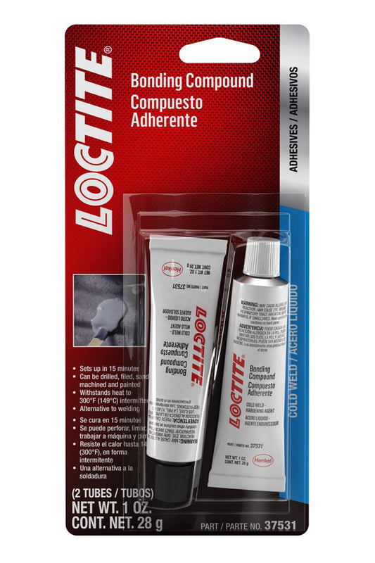 LOCTITE Locweld Bonding Compound 2pk 1oz Tube LOCTITE